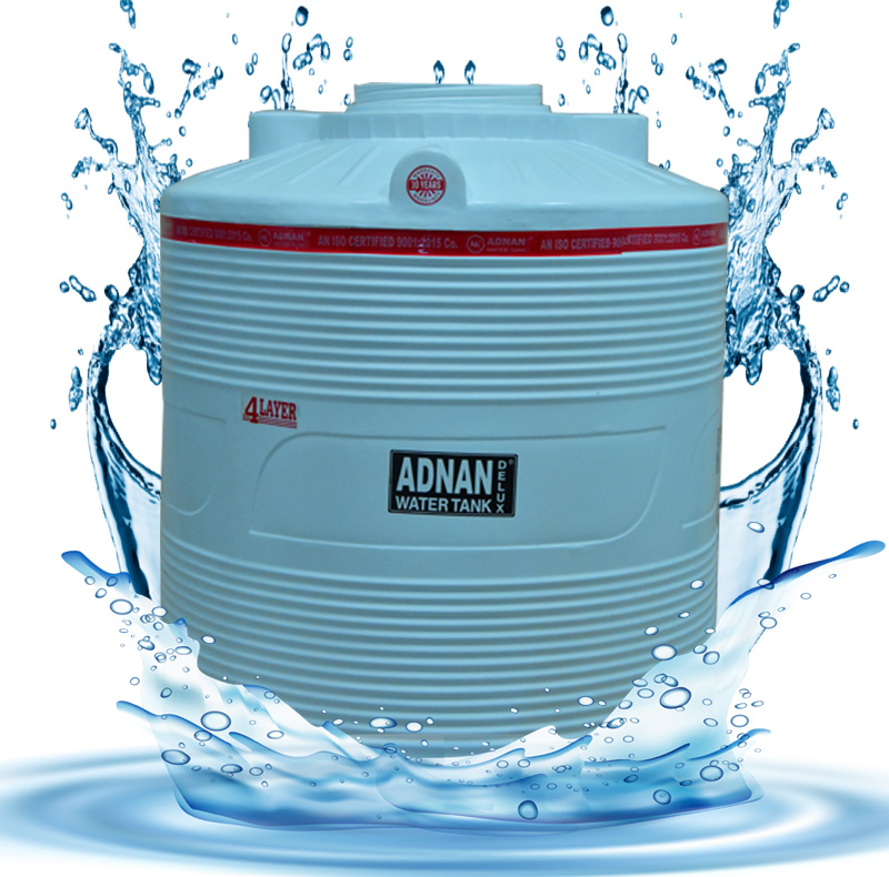 4 Layer Vertical Plastic Water Storage Tank 1000 Litre Hyderabad AWT