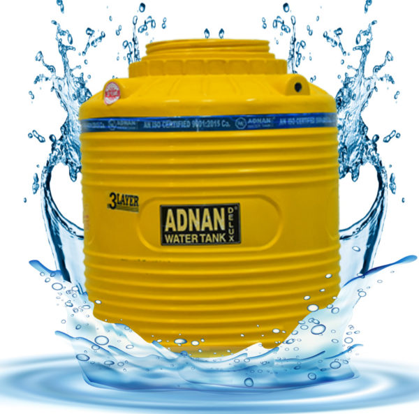 Adnan-water-tank-500-litre-3-Layer_Yellow