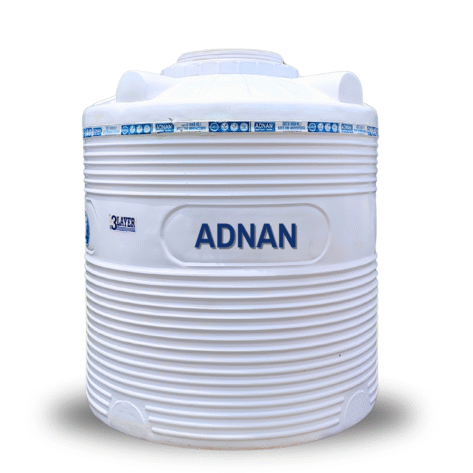 6 Layer Vertical Overhead Plastic Water Tank 5000 Litre Hyderabad
