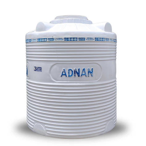 Best 3 Layer Vertical Plastic Water Storage Tank 2000 Litre Hyderabad