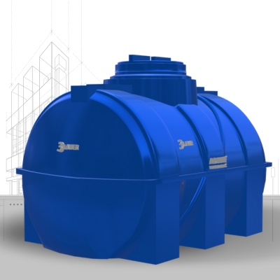 Best Horizontal Plastic Water Storage Tanks 300 Litre